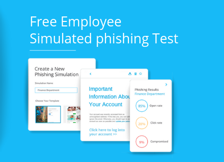 Free Employee simulated phishing test