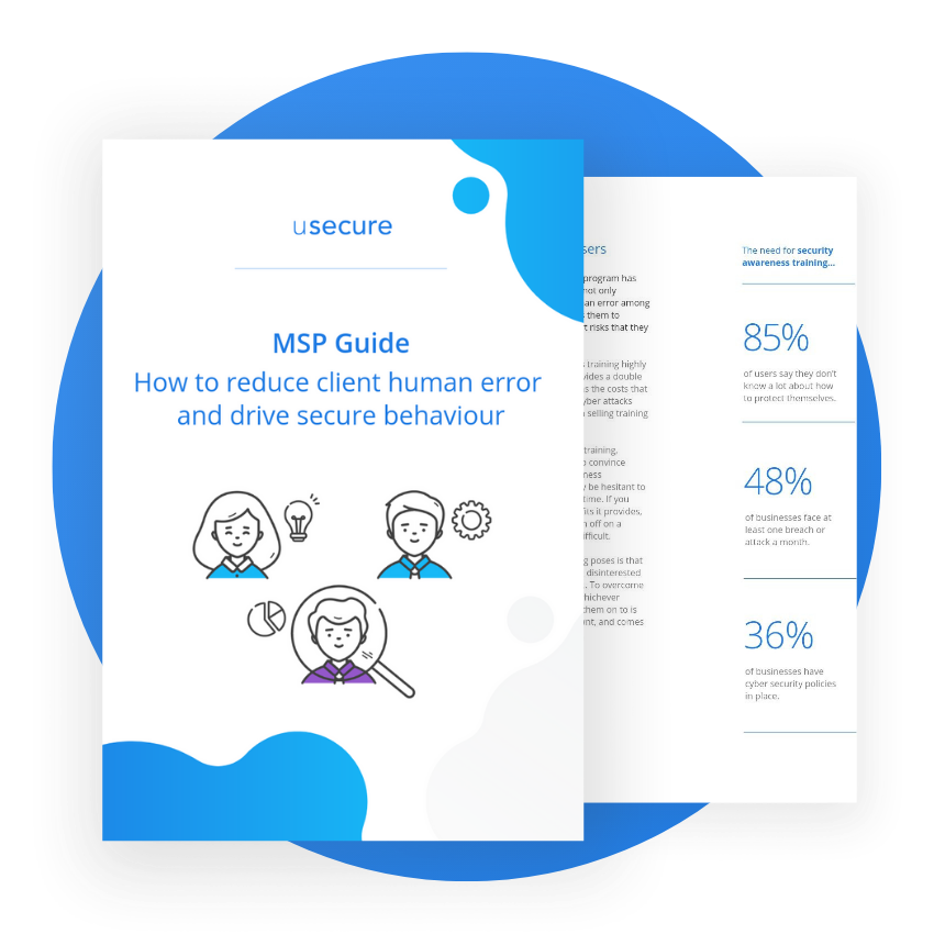 MSP guide for reducing client human error.