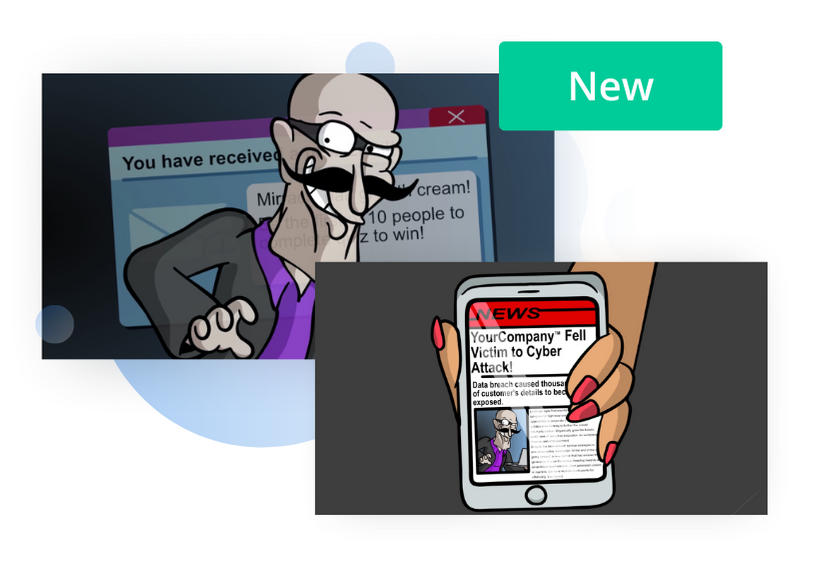 Fun cyber security awareness training videos for staff employees